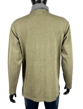 Ralph Lauren Polo Uomo Taglia L Verde Oliva Cotone