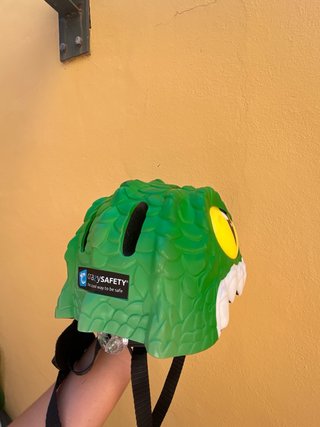 Casco bici infantil dinosaurio