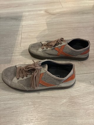 Zapatillas Munich Venecia 09 Gris Naranja