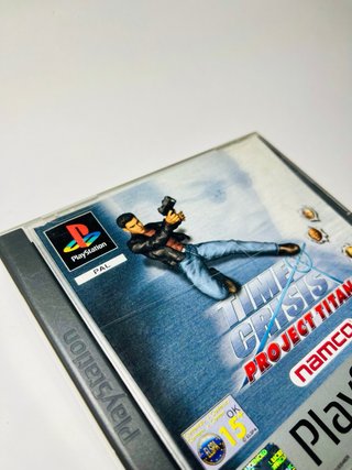 Time Crisis Project Titan PS1 Platinum completo