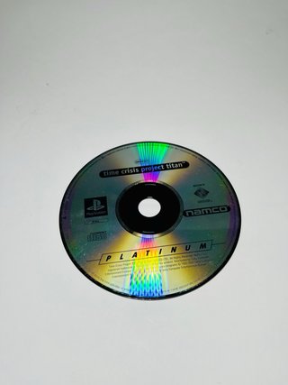 Time Crisis Project Titan PS1 Platinum completo