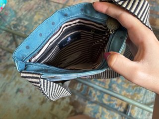 Bolso bandolera Gorjuss niña azul