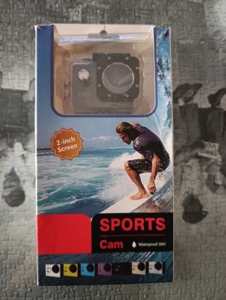 Cámara Deportiva HD con Accesorios