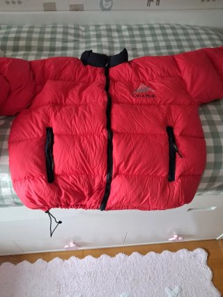 Plumífero Laila Peak Rojo