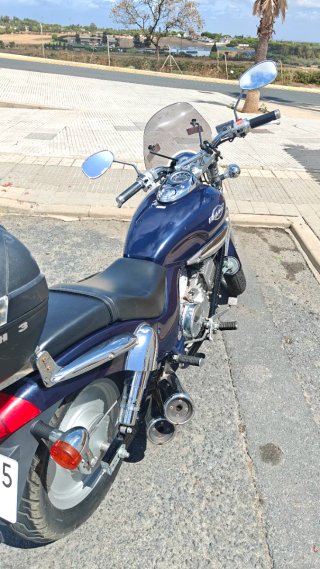 Kymco Venox 250 Custom Negra/Azul