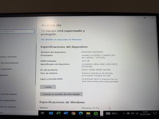 Torre PC KASE Intel i7 16GB RAM 1.5TB