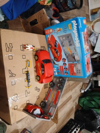 Playmobil Coche Taller 4321 con caja Todo 20€