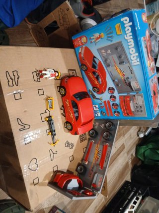 Playmobil Coche Taller 4321 con caja Todo 20€