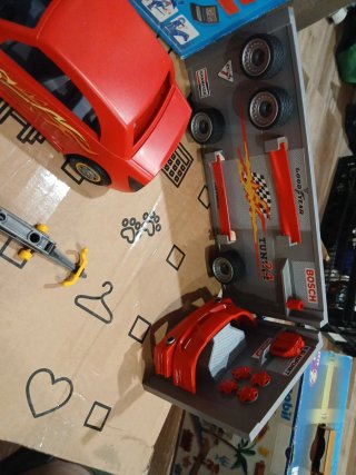 Playmobil Coche Taller 4321 con caja Todo 20€