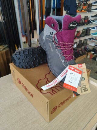 Bota Chiruca Ordesa Gris/Morad mujer talla 36 y 38