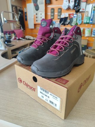 Bota Chiruca Ordesa Gris/Morad mujer talla 36 y 38