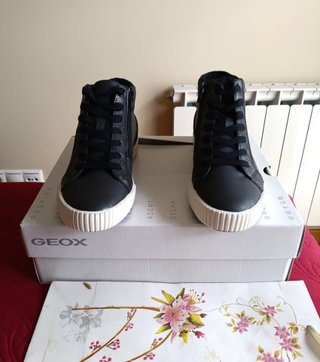 Zapatillas altas Geox Blomiee negras 38 de 109.90€