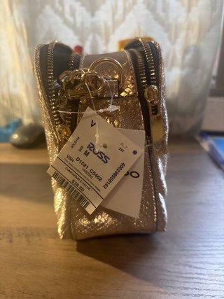 Bolso ALDO Dorado Piel Serpiente