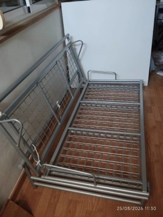 Sofá Cama plegable -Futon Azul