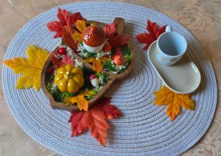 Decorazione Autunnale Centrotavola