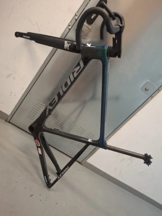 Cuadro de carbono roto Ridley