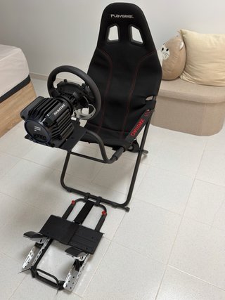 Fanatec DD Pro 8 Nm. Playseat Challenge Cockpit.