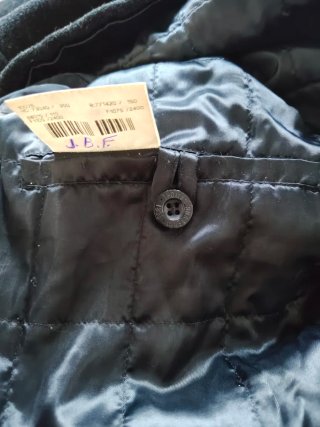 Abrigo Lana Thomas Burberry XL Gris