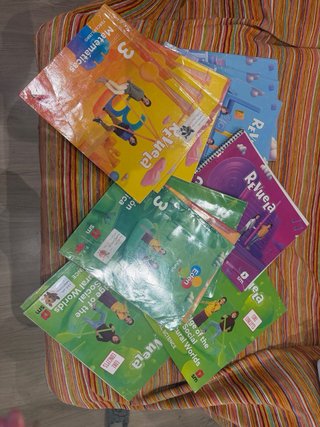 Libros escolares tercero y cuarto