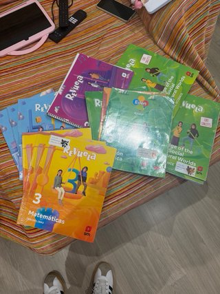 Libros escolares tercero y cuarto
