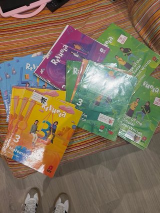 Libros escolares tercero y cuarto