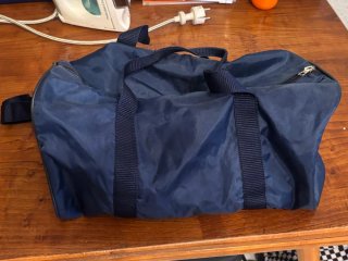 Mochila deportiva vintage Hammer azul