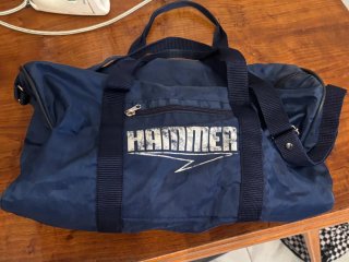 Mochila deportiva vintage Hammer azul