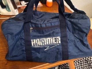 Mochila deportiva vintage Hammer azul