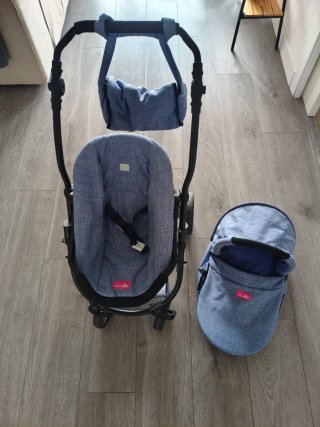 Carrito de bebé 3 en 1 Mimittos