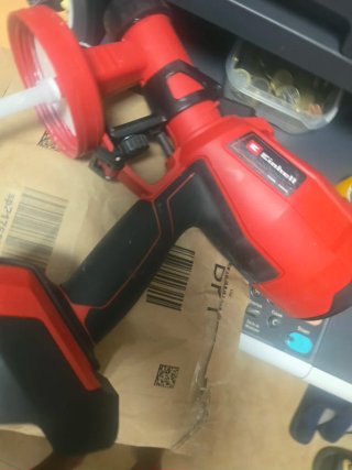 Pistola pulverizadora Einhell inalámbrica