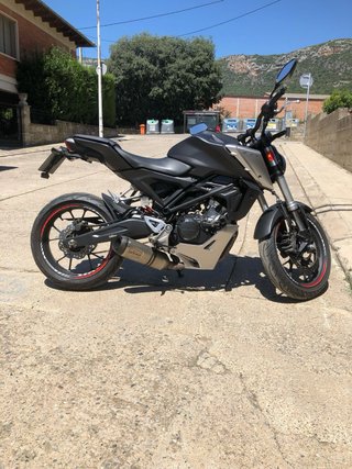 Honda CB 125 R 2019 Naked Negra/Plata