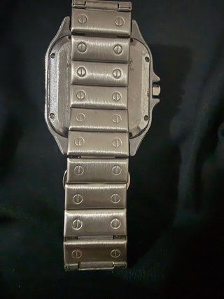 Reloj Cªrtier Santos Plata y Blanco