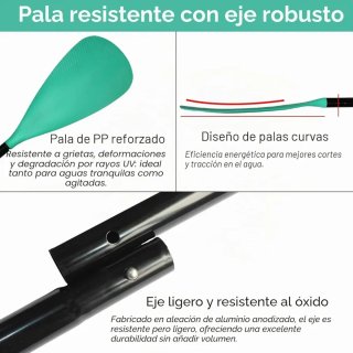 Remo BeGrit 2 en 1 Kayak + SUP Aluminio