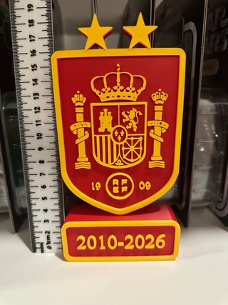 Logó 3D Seleção Espanha Futebol