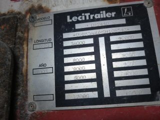 Plataforma Tauliner Lecitrailer