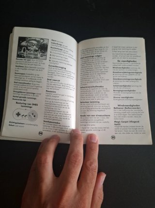 Manuale Lemmings 2: The Tribes SNES
