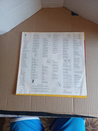 Vinilo Seguridad Social Furia Latina 1993