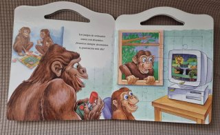 Lote 3 libros-puzzles
