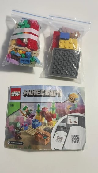 LEGO Minecraft 21164 The Coral Grove