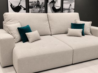 Sofá NUEVO4 plazas deslizante eléctrico color Gris