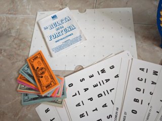 Juego La Ruleta de la Fortuna A3 Vintage de 1990