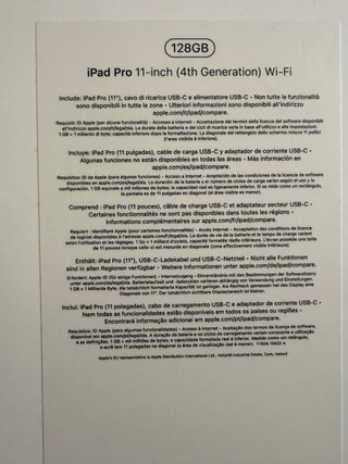 iPad Pro 11 Nuevo