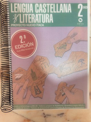 libro lengua y literatura segunda de bachillerato