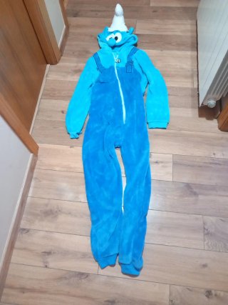 Pijama entero de pitufo calentito