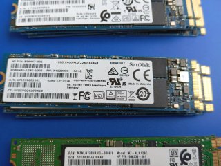 Lote 11 SSD M.2  SanDisk 128GB