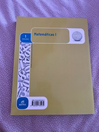 Matemáticas I. 1 Bachillerato