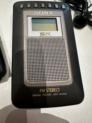 Radio Portátil Sony SRF-SX906 FM/AM
