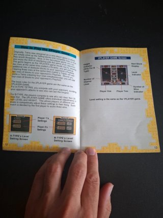 Manuale SNES Tetris & Dr. Mario