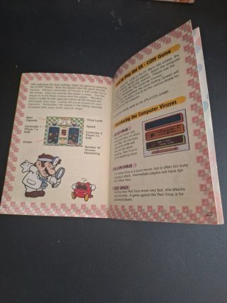 Manuale SNES Tetris & Dr. Mario