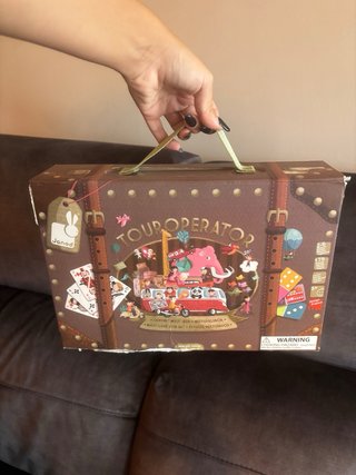 Juego de mesa Cofre multijuegos Touroperator Janod